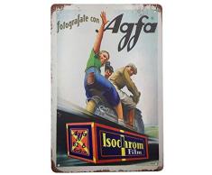 AIQIBAO Aikibao Metallschild mit Superhelden-Motiv, Wanddekoration für Küche, Zuhause, Garage, Bar, Pub, Outdoor, Retor, Kunstschild, 30,5 x 20,3 cm 172