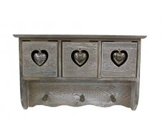 Attraction Design Holz Schrank mit Kleiderbügel