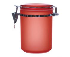 Excelsa Vorratsdose, 800 g, Kunststoff rot