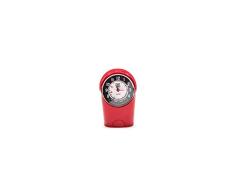 Fiat 500 FIOR12 Tischuhr Tachometer rot 125x6x8cm