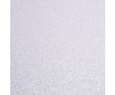 Fensterfolie statisch Vitrostatic Sand Sichtschutz Folie, PVC, ohne Phthalate, transparent, 45cm x 1,5m, 200µm (Stärke: 0,2mm), Venilia 53238