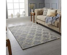 Oriental Weavers Teppich, 100% Wolle, grau, 120 x 170 cm