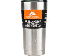 Ozark Trail 591 – doppelwandig, Vacuum Tumbler 0,12l, edelstahl, silber, 570 ml (20 oz)