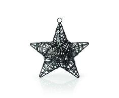 Philippi Christo Weihnachtsstern, Schwarz, 15 cm