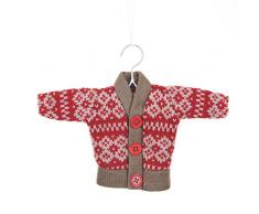 Biazd xb524 Strickpullover mit Kleiderbügel, Acryl, rot, 14.5 x 3 x 19 cm, 12 Einheiten