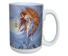 Tree Free Grußkarten, 15 oz lm43600 Fantasy den Weg Fairy Keramik Tasse mit Griff in voller Größe
