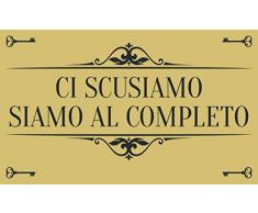 Gift Company Fußmatte Wir entschuldigen Uns dem komplett, Kokos, beige, 75 x 2 x 45 cm