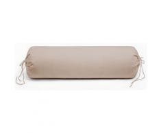 Heckett Lane 100% Baumwolle Perkal Nackenrollenbezug 25x90 Bleached Sand