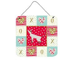 Carolines Treasures Colorpoint Kurzhaar-Katzenliebe, Türaufhänger, Wanddekoration, Mehrfarbig