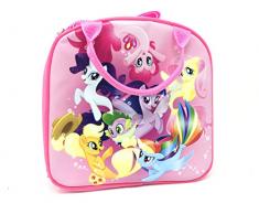My little Pony Lunchbox-Tasche mit Schultergurt und Wasser Flasche Plus Take n Play im Folienbeutel