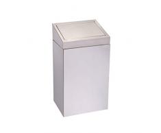 Jofel Papierkorb, Edelstahl, 25 l, satiniert, einzigartig