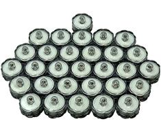 BlueDot Trading wasserdicht Kerze Tauchpumpe LED Tee lights-30 türkis