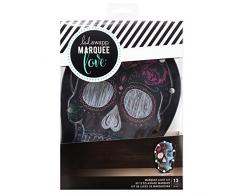 Heidi Swapp 314318 - Partyzelt Totenkopf, mehrfarbig