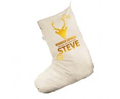 TWISTED ENVY Deer Weihnachtsstrumpf, groß