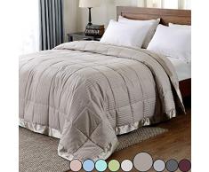 downluxe Daunendecke Alternative King Sand