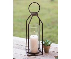 CTW Home Collection Laterne 6 inches Square x 15 inches Height Mehrfarbig