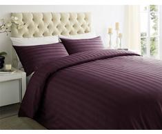 Sabar Asab Sets – Moderne, lineare, gestreifte Satin-Bettwäsche für Doppel-und King-Size-Betten, Standard