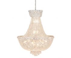 Lumilamp 5LL-CR125 Kronleuchter/Lüster/Hängeleuchte Kristall Glas Vintage Ø 63 * 78 cm / E14/max 12 * 40W