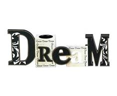 StealStreet SS-UG-SG-8890 - Cutout Word Collectible Dream with Teelichthalter Dekoration