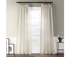 HPD SHCH-HC66085-108 Vorhang, Leinen, transparent, 50 x 108 cm, Aruba Gold