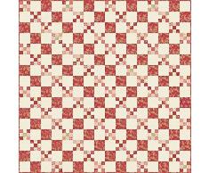 Wäschekorb Quilts LBQ-0258-P Cranberry Kettenmuster