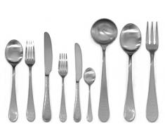 MEPRA Coccodrillo Ice Besteck Set, Serviertablett, 39, Silber