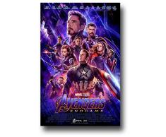 Filmposter Avengers Endgame 40,6 x 63,5 cm Flyer Größe End Game 2019 X Druck Rahmenlos Kunst-Poster 40 x 63 cm