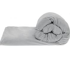 Mindful Design Luxusdecke für Erwachsene und Kinder, mit abnehmbarem Minky Bettbezug 25 lbs grau