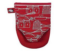 Kay Dee Designs Ofenhandschuh, Motiv Cookery, Rot