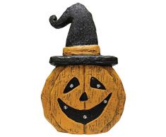 A Cheerful Giver A 38,1 cm Hut und Lichter Jack O Laterne mit Hut und Lichtern