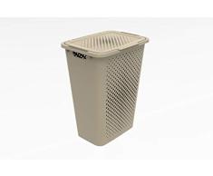 Sundis Pixel Wäschekorb, Taupe, 50 l