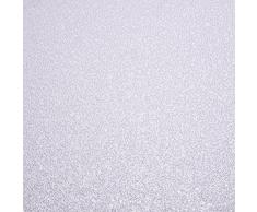 Fensterfolie statisch Vitrostatic Frost Sichtschutz Folie, PVC, ohne Phthalate, transparent, 67,5cm x 1,5, 200µm (Stärke: 0,2mm), Venilia 53255