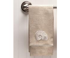 Jacaranda Living Gästetuch aus natürlichem Leinen 12.5 x 25 Natur