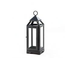 Zings & Thingz 57073911 Schlankes Laterne, Schwarz