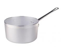 Pentole Agnelli Hohe Stielkasserolle, Aluminium 24 cm Aluminium