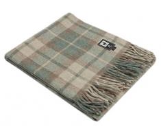 Putuco Kuscheldecke aus Alpakawolle mit Schottenmuster