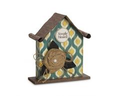 Pavilion Gift Company 41064 einfach Blessed Vogelhaus Plaque, 6–1/2 Zoll