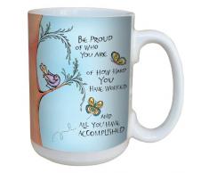 Tree-Free Greetings lm43951 Stolz Sein von Joanne Fink Keramik Becher mit Henkel/, 15-Ounce