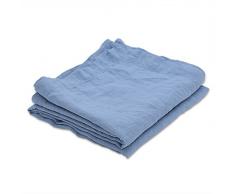 LinenMe Stone Washed Läufer, blau, 50 x 170 cm