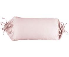 Heckett Lane Satin Nackenrollenbezug 25x90 Rosewater