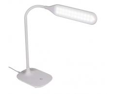Out of the blue Lampe de Bureau Schreibtischleuchte mit LED, weiß, Höhe ca, USB-Kabel, Touch-Knopf-3W, im Geschenkkarton, Kunststoff, 40 cm