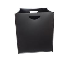 Gavemo PLMA42CC0014 Feuerholzkorb, Schwarz, Grande