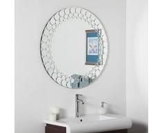 Decor Wonderland Badezimmerspiegel, Kreise