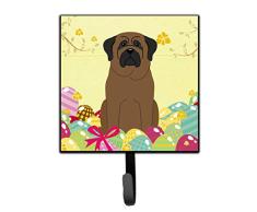 Carolines Treasures Wandhaken, Ostereier, Bullmastiff, klein, Mehrfarbig