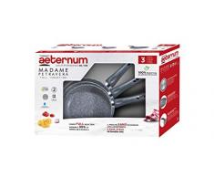 Aeternum Madame Petravera 3.0 Pfannenset aus Aluminium, induktionsgeeignet, 20/24 / 28 cm