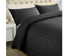 Sabar Asab Sets – Moderne, lineare, gestreifte Satin-Bettwäsche für Doppel-und King-Size-Betten, Standard