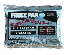 Lifoam 4984 The Sibirian Wiederverwendbare Ice Soft-Packung, 625 ml Kühlakkus für Verletzungen, Kühlakkus für Lunchbox, Kühlakkus 14 oz Silber