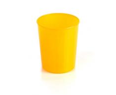 Kimmel Tasse Trinkbecher Becher Klassik bruchsicher stapelbar Mehrweg 180 ml, Kunststoff, Orange