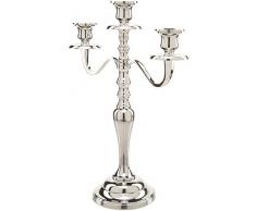 Elegance Silver Hampton Kerzenleuchter, 3-flammig, 40,6 cm