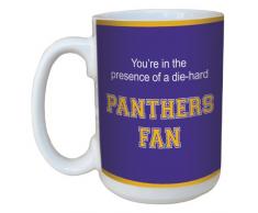 Tree-Free Greetings lm44521 Panthers College Football Fan Keramik Becher mit Henkel/, 15-Ounce